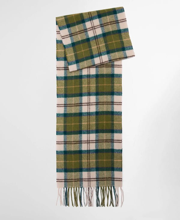 Tartan Lambswool Scarf - various colours