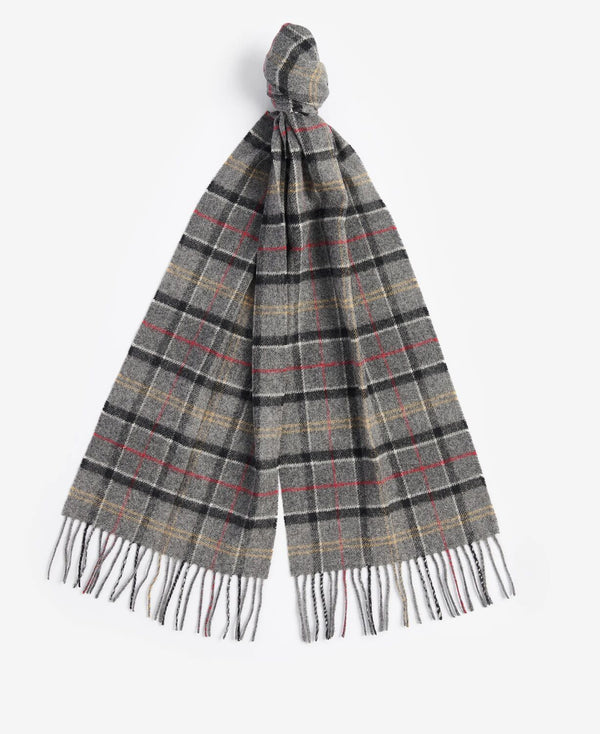 Tartan Lambswool Scarf - various colours