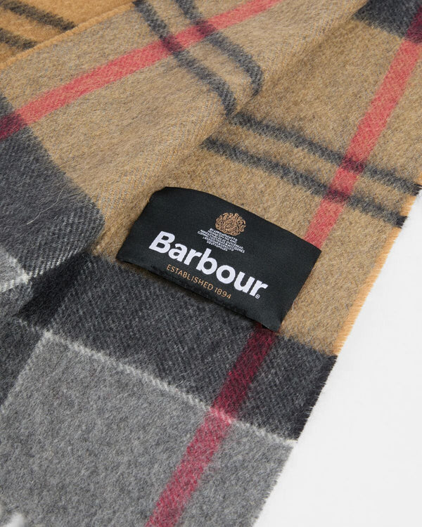 Cashmere Tartan Scarf - various colours