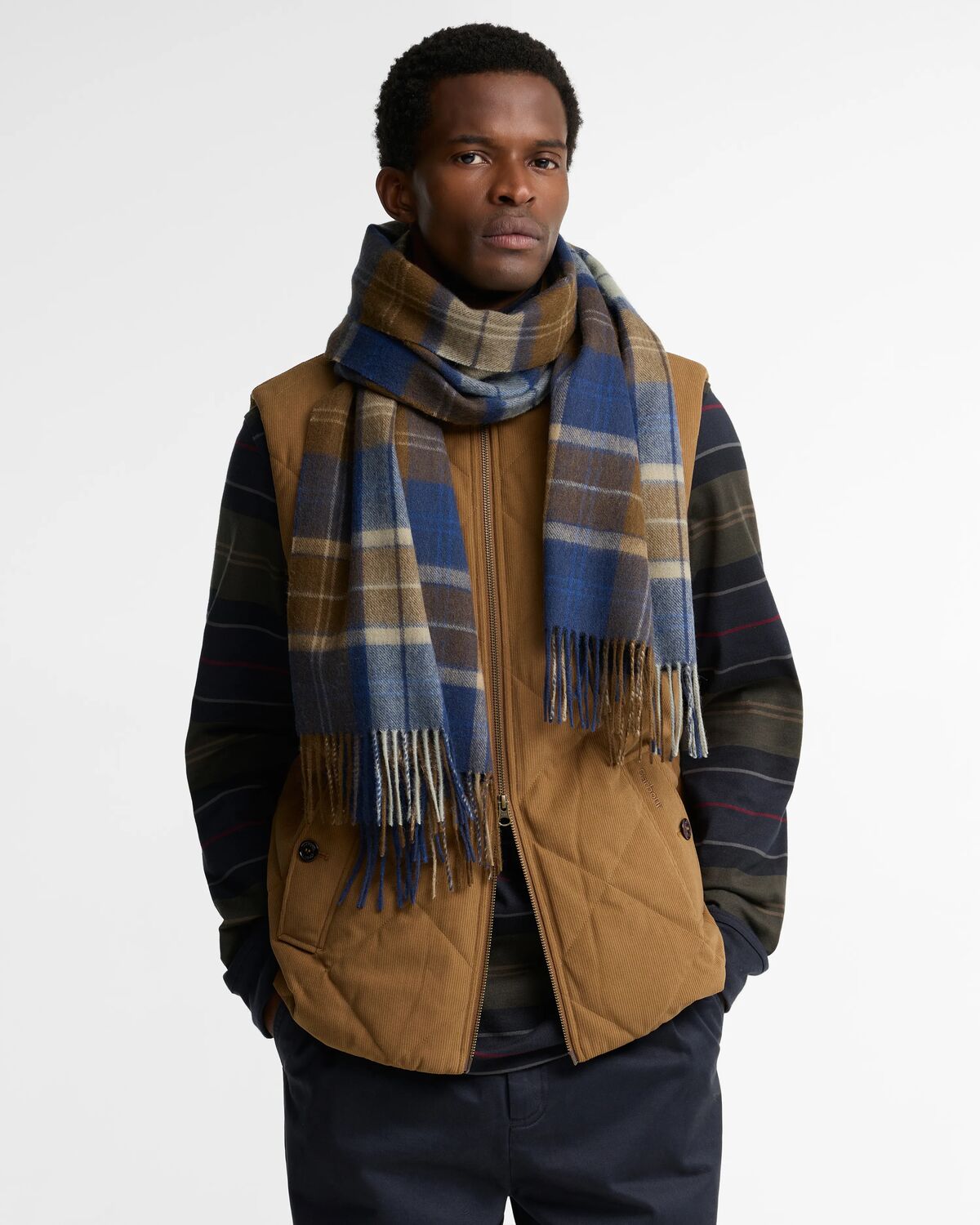 Brack Patchwork Tartan Scarf