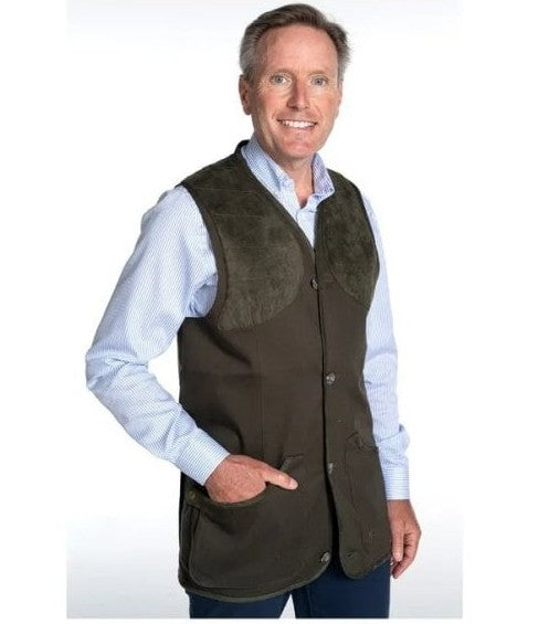 Norfolk Hunting Vest  - Dark Green