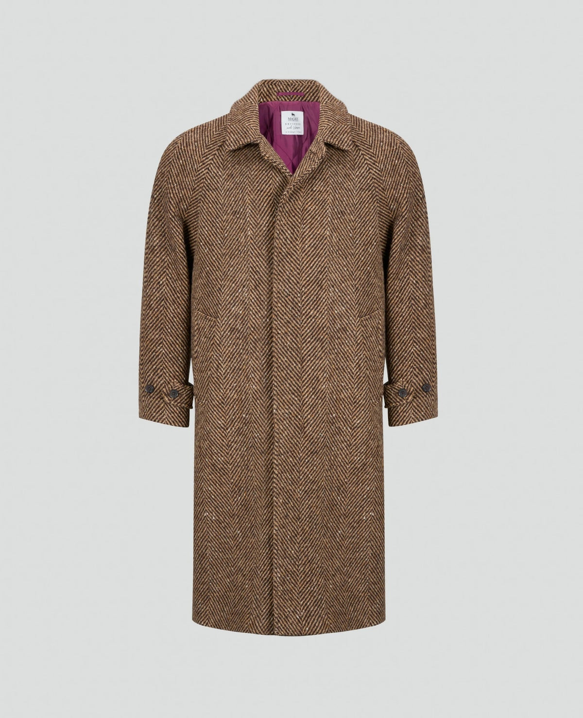 Corrib Donegal Tweed Overcoat