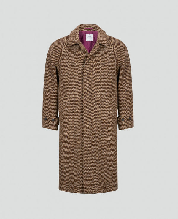Corrib Donegal Tweed Overcoat