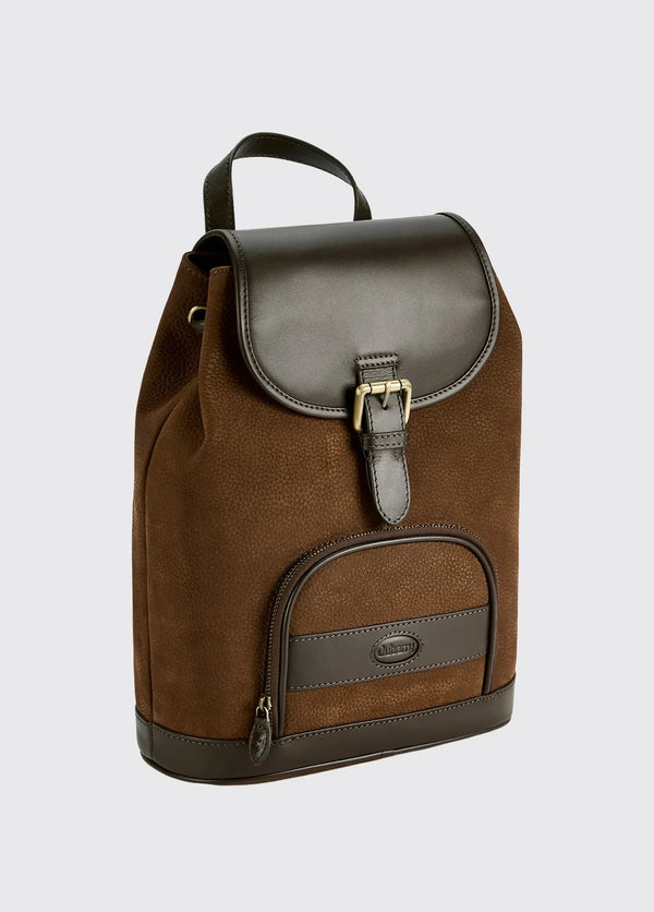 Dunross Leather Backpack - Walnut