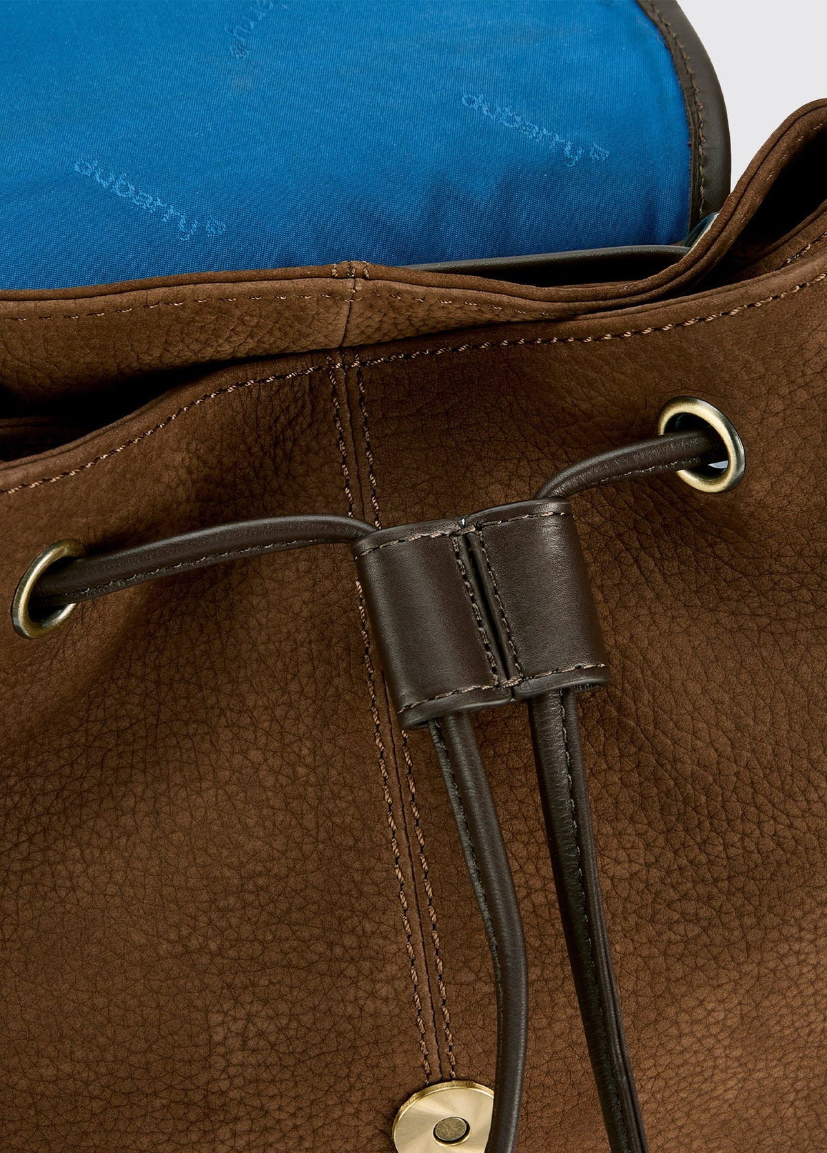 Dunross Leather Backpack - Walnut