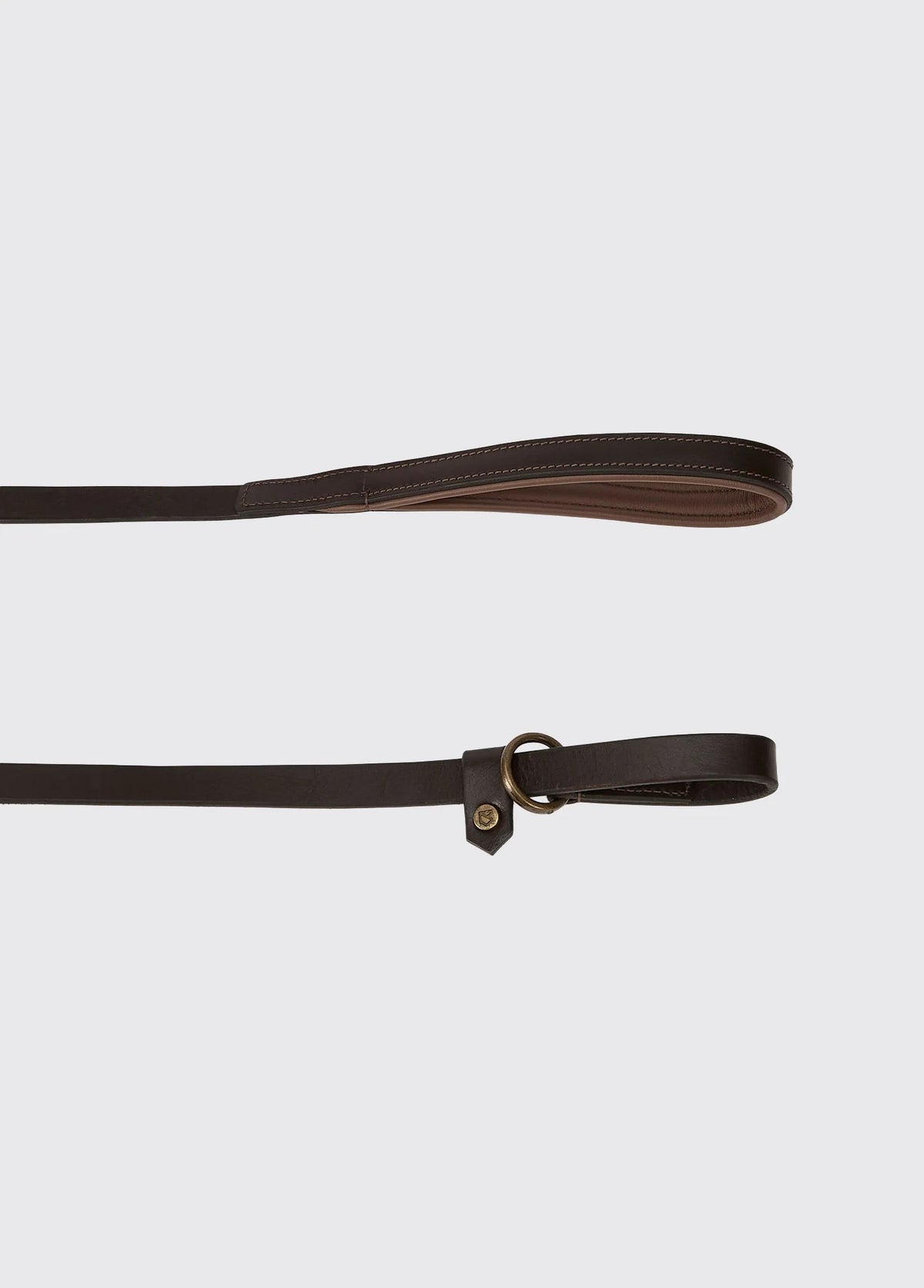 Riley 5ft Leather slip lead - Mahogany