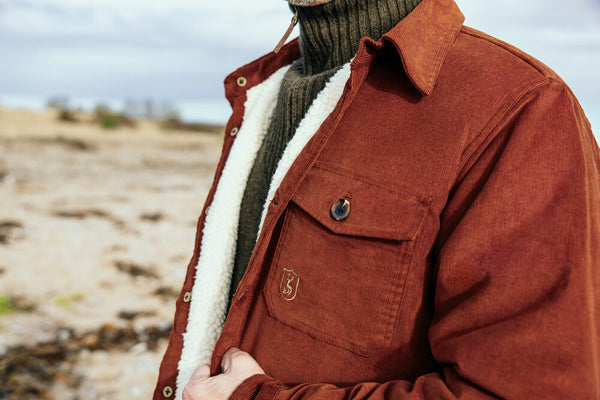 Sherpa Lined Corduroy Jacket