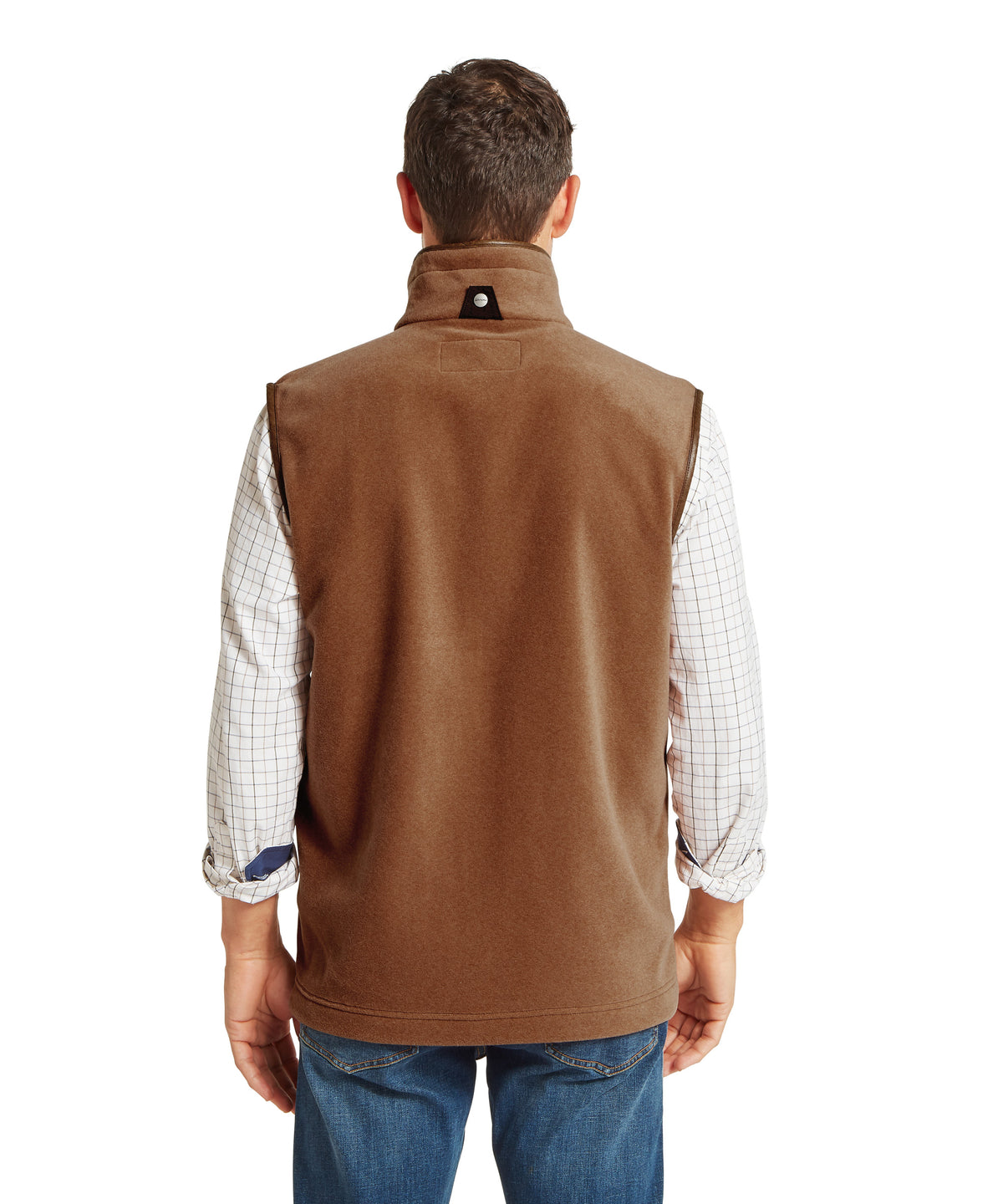 Oakham Fleece Gilet - Toffee