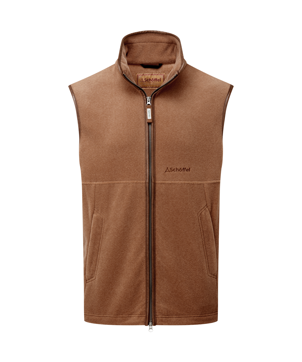 Oakham Fleece Gilet - Toffee