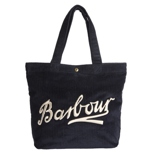 Mini Carrick Cord Tote Bag - Navy
