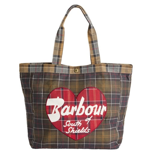 Barbour Heart Tote Bag