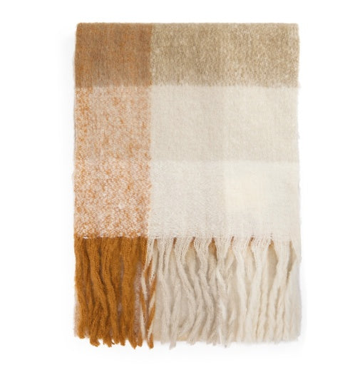 Marie Check Scarf