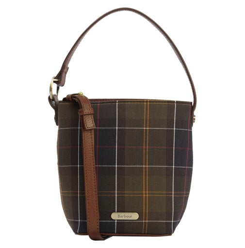 Cedar Mini Tartan Bucket Bag