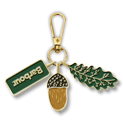 Barbour Woodlands Keychain Fob