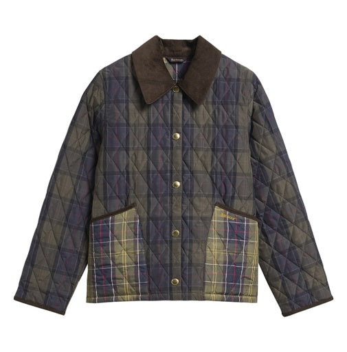Tartan Reimagined Icons Tartan Cropped Liddesdale Quilted Jacket - RRP £179