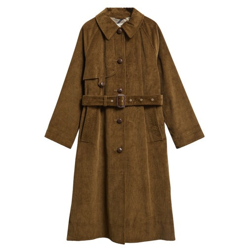 Antonella Cord Trench Casual Jacket