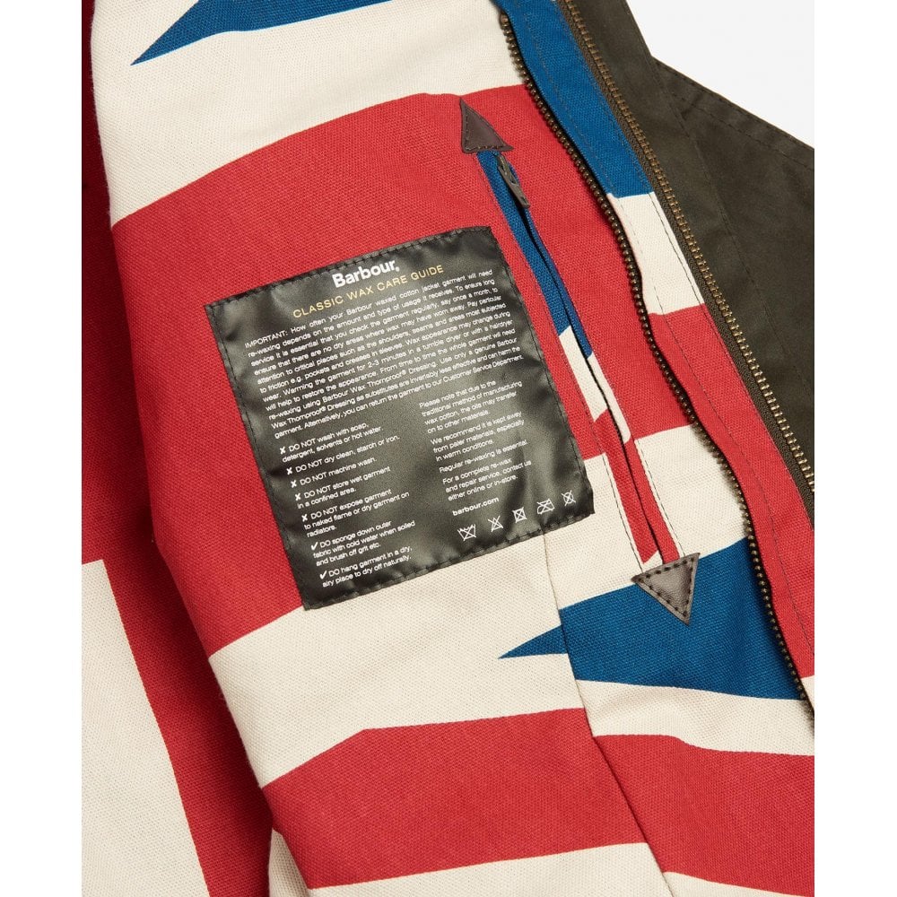 Barbour on sale union jack